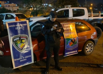 Recuperaron en Misiones un auto robado en Brasil