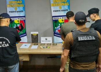 Interceptaron en Andresito a un hombre con 14 dosis de cocaína