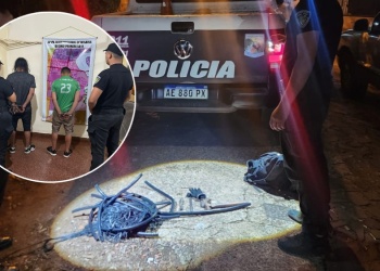Robaban cables, amenazaron a vecinos y fueron detenidos en el barrio A4