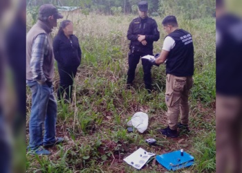 Montecarlo: abandonó una mochila al huir de la Policía y encontraron droga lista para la venta