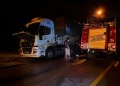 Montecarlo: camión sufrió un principio de incendio en plena ruta 12