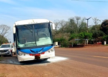 Principio de incendio en un colectivo con 43 pasajeros: no hay heridos