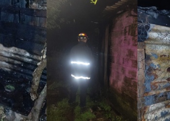 Una vivienda sufrió daños tras un incendio en Santa Ana