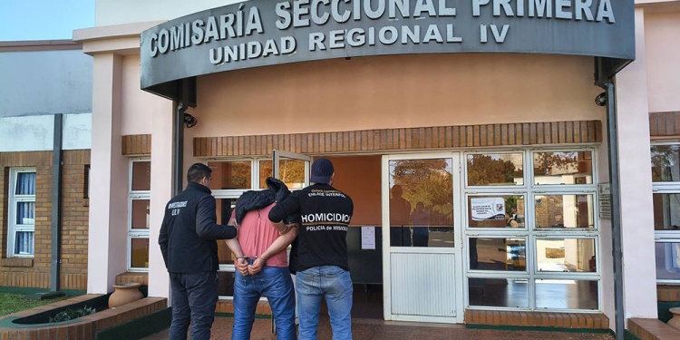 PRIMER DETENIDO. El hombre de 39 años había cumplido condena por robo calificado en el 2022.