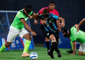 Mario Ríos fue convocado a la Selección Argentina para la Copa América de Fútbol para Ciegos