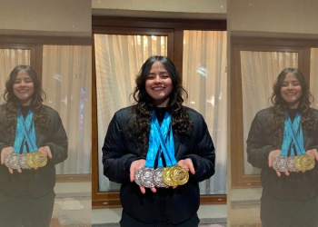 Milena Toledo, la nadadora misionera que desafío y conquistó al Glaciar Perito Moreno