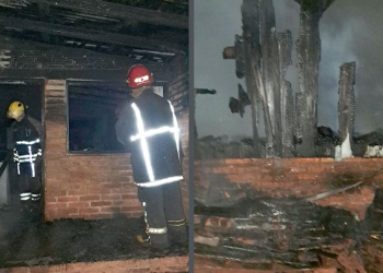 Muerte e incendio en Jardín América: demoraron a la pareja de la víctima