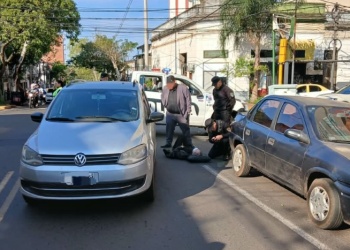 Atropellaron a una mujer de 85 años en pleno centro de Posadas