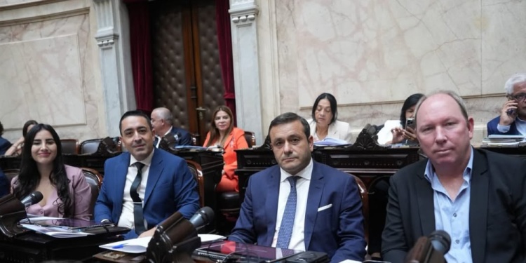 MOVIMIENTOS. Yamila Ruiz, Alberto Arrúa, Oscar Herrera Ahuad y Daniel Vancsik constituyeron una nueva bancada junto con representantes salteños. El bloque incluso podría ampliarse en las próximas horas.