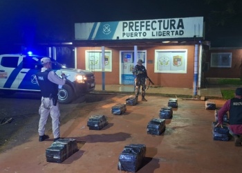 Iguazú: secuestraron más de 340 kilos de marihuana valuados en $1.300 millones