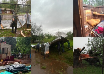 Temporal: en 48 horas, ya asistieron a más de 120 familias en Misiones