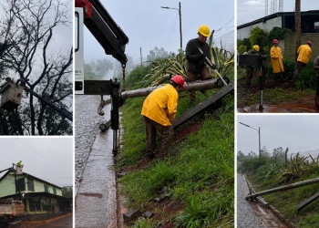Energía de Misiones refuerza cuadrillas para restablecer el servicio en Roca, Santo Pipó y Corpus