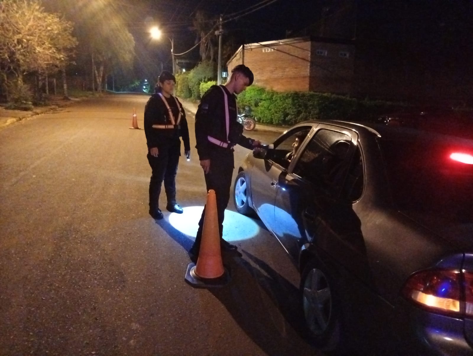 Despliegue de seguridad en Posadas