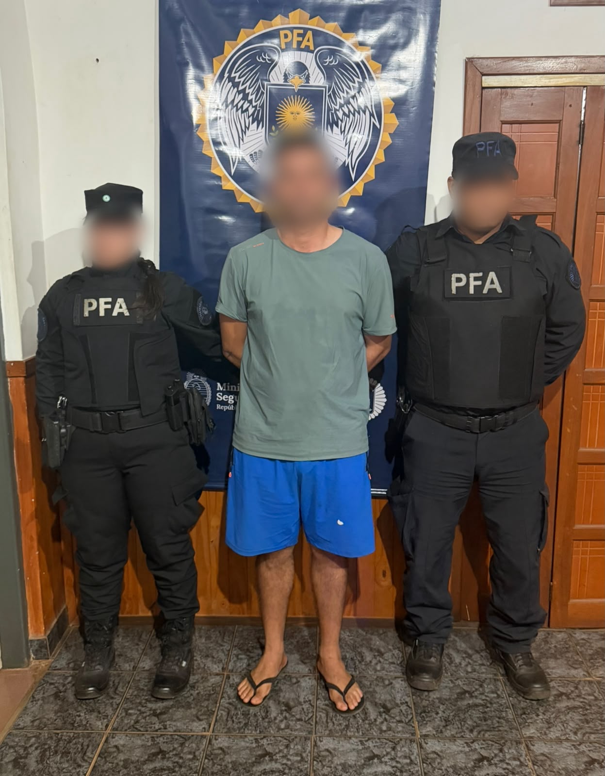 Procedimiento en Puerto Iguazú