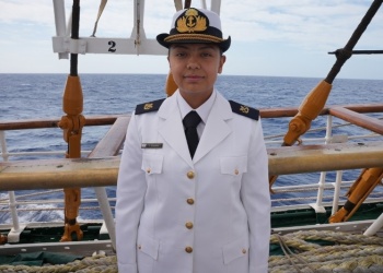 Andrea Yuriko Marín, el sueño de una misionera de navegar los mares del mundo