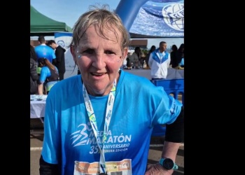 Sonia Esther Schroeder sumó otra medalla a su historial de más de 100 carreras