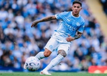 Enzo Fernández debutó con una victoria en el Manchester City
