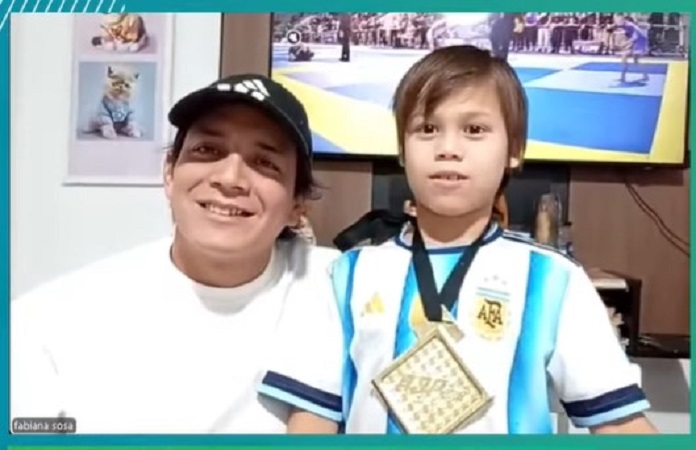 Augusto Agüero en competencia