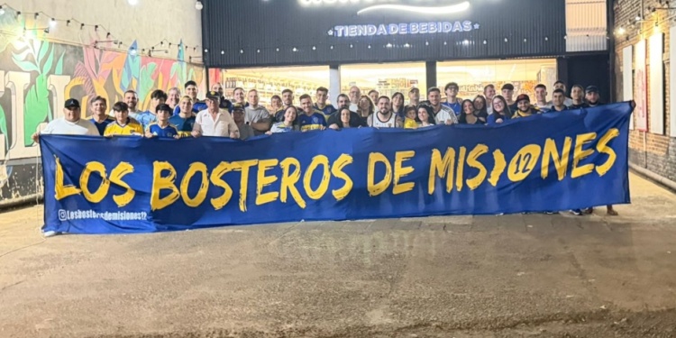 TODO LISTO. El grupo partirá el lunes venidero con destino a La Bombonera.