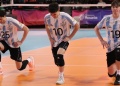 Con los misioneros Maciel y Klaczynski, Argentina debutó con victoria en vóleibol ante Bolivia