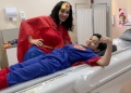 Furor por Superman y la Mujer Maravilla en el Boratti