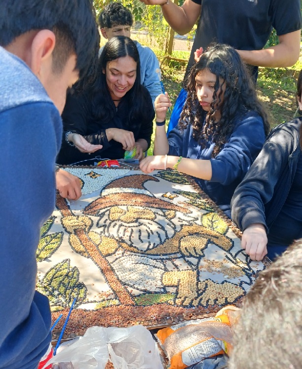 Murales primaverales en Garupá