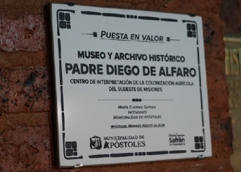 Apóstoles: Tras su puesta en valor abrió sus puertas el Museo “Padre Diego Alfaro”