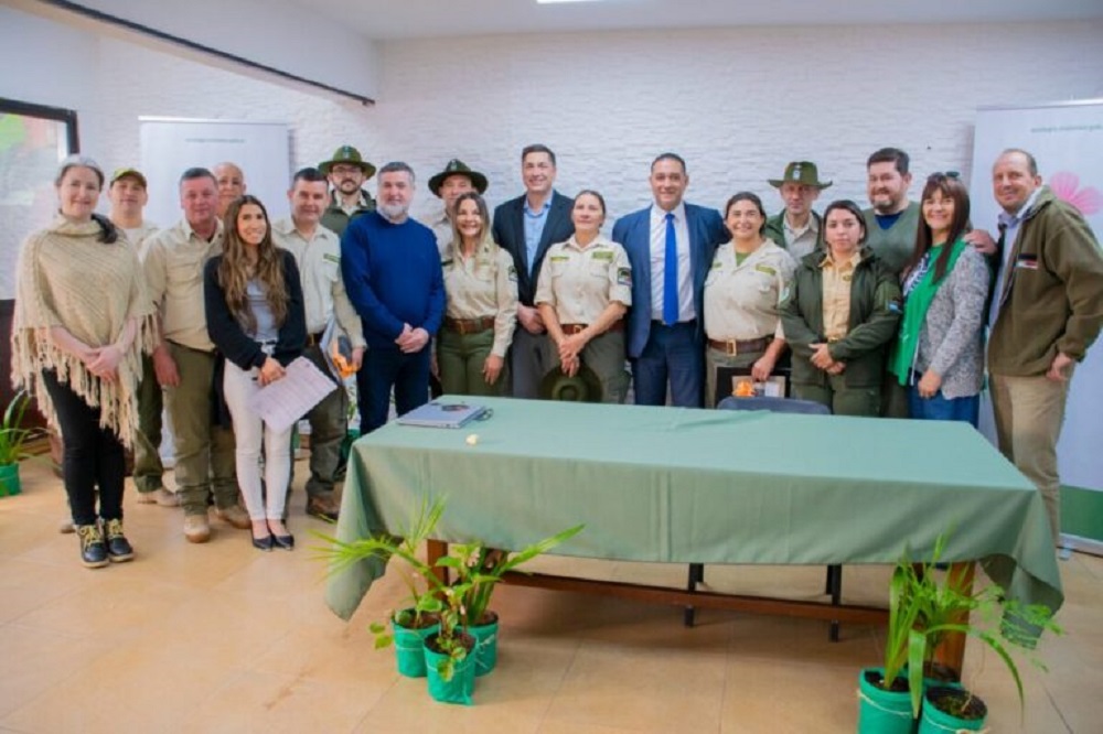 Nuevos jefes de guardaparques en Misiones