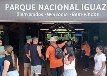En Puerto Iguazú repuntó la presencia de visitantes brasileños