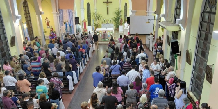 COMPROMISO. Las puertas de la Inmaculada abiertas para ayudar./ Foto gentileza P.I.C.