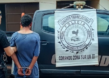 Oberá: robó en una obra en construcción, las cámaras lo delataron y terminó detenido
