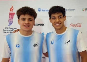 El misionero Santino Contreras e Ignacio Piotto volvieron  ganar y van por el oro en padel