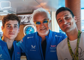 Scaloni en Monza: elogios a la Fórmula 1 y un deseo para Colapinto