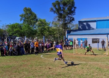 El cierre de los Juegos Juveniles en El Soberbio fue con fútbol, vóley y premios