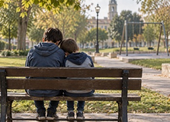 Dos hermanos de 8 y 9 años buscan una familia para poder seguir creciendo juntos