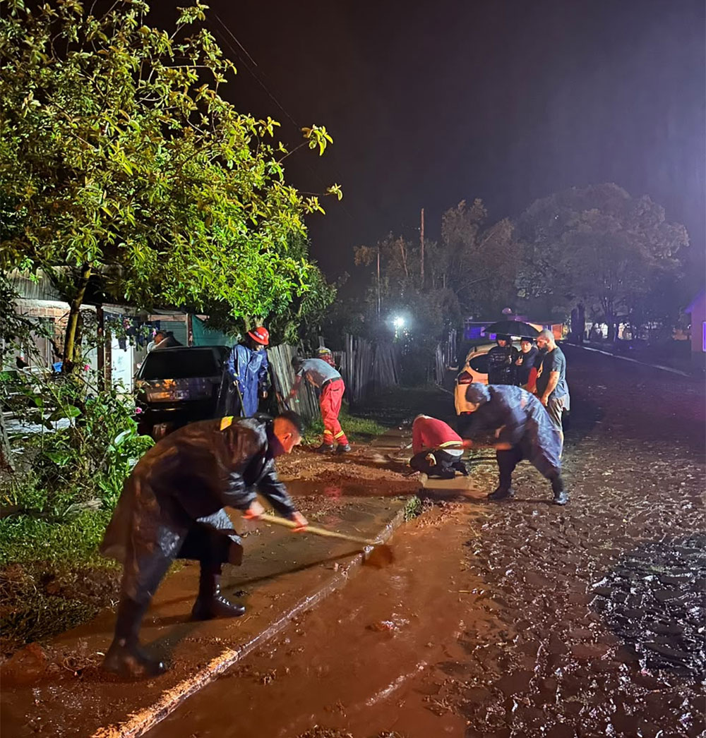 Asistencia por lluvias en Misiones