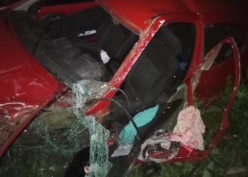 El Alcázar: un auto chocó contra el guardarraíl tras esquivar una camioneta