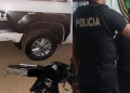 Motociclista chocó contra un patrullero y fue detenido en Jardín América