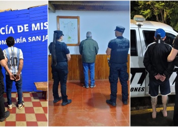 Violencia familiar y amenazas: tres hombres detenidos en distintas localidades