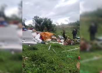 Tornado en San Pedro: una persona muerta, destrucción, viviendas dañadas y zonas rurales sin luz