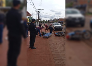 Buscan a un automovilista que huyó tras chocar a un motociclista en Eldorado