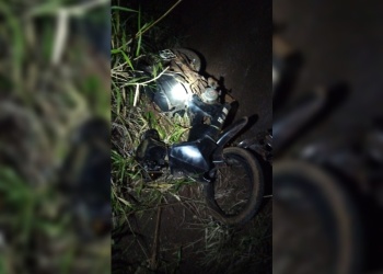 Un motociclista despistó sobre la ruta 14 y fue hospitalizado en San Pedro