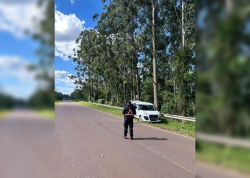 Tres pasajeros heridos por un despiste en la Ruta 211 en Dos de Mayo