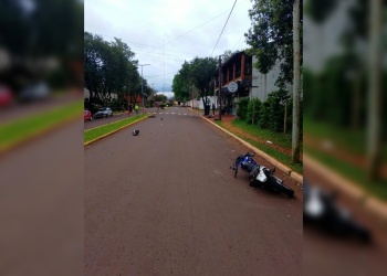 Murió un motociclista tras un siniestro vial en Oberá y buscan al otro vehículo involucrado
