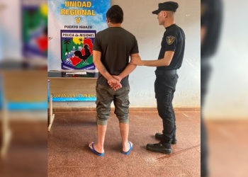 Lo atacó con el machete por el ruido de su moto y terminó demorado en Andresito