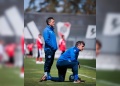 River le ganó a Vélez en un amistoso a puertas cerradas durante el parate por la fecha FIFA