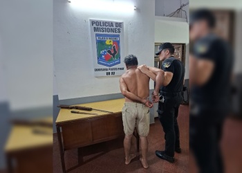 Detuvieron a un hombre que intimidaba a personas con un machete y un rifle en Puerto Piray
