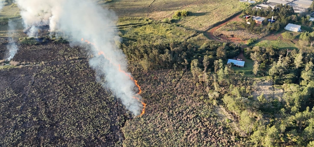 Incendios en Misiones: casi 80 hectáreas afectadas