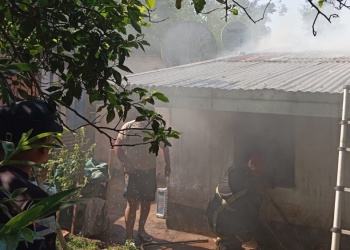 Santa Ana: dejó un espiral encendido y se incendió la habitación