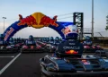Max Verstappen arrasó en Silverstone: venció a 100 rivales en una carrera de karting
